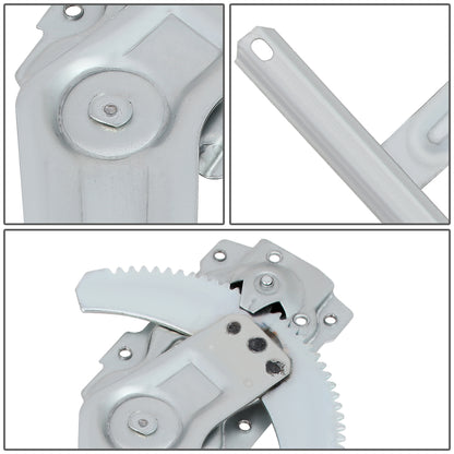 REGULADOR DE VENTANA WINDOW MOTORS & REGULATORS - METALLIC - 90-95 TOYOTA 4RUNNER WITH VENT WINDOW - METALLIC - BARE STEEL/PLASTIC