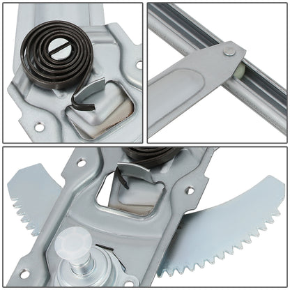 REGULADOR DE VENTANA WINDOW MOTORS & REGULATORS - METALLIC - 90-95 TOYOTA 4RUNNER WITH VENT WINDOW - METALLIC - BARE STEEL/PLASTIC