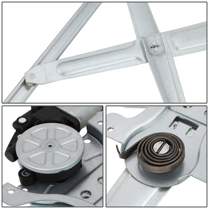 REGULADOR DE VENTANA WINDOW MOTORS & REGULATORS - METALLIC - 96-98 TOYOTA 4RUNNER - METALLIC - BARE STEEL/PLASTIC