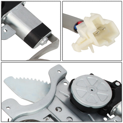 REGULADOR DE VENTANA WINDOW MOTORS & REGULATORS - METALLIC - 96-98 TOYOTA 4RUNNER - METALLIC - BARE STEEL/PLASTIC