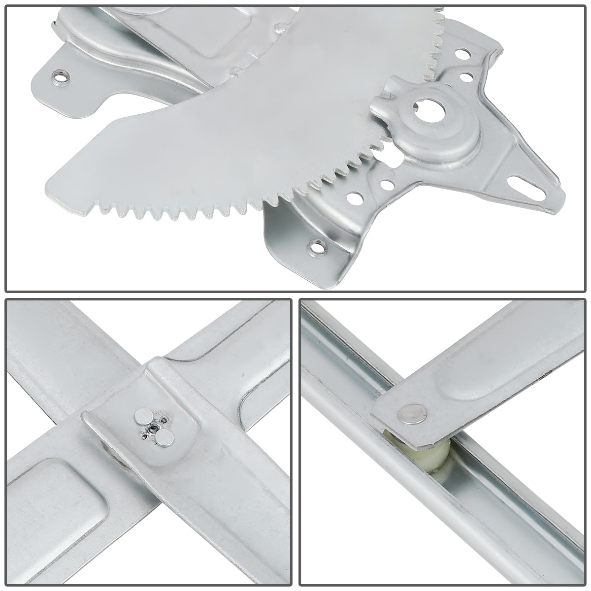 REGULADOR DE VENTANA WINDOW MOTORS & REGULATORS - METALLIC - 96-02 TOYOTA 4RUNNER - METALLIC - BARE STEEL/PLASTIC