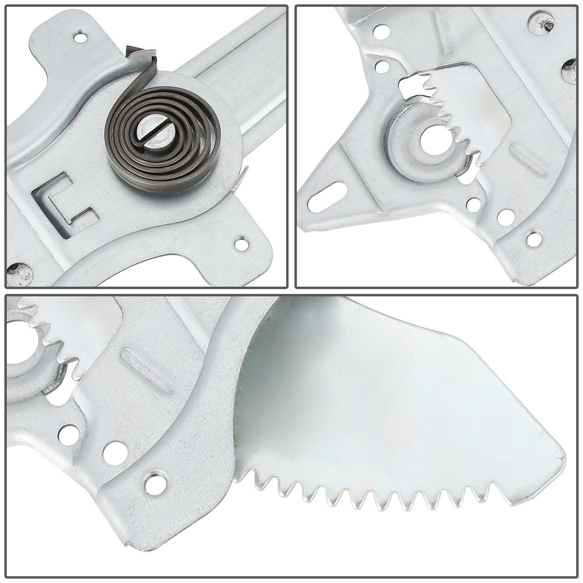 REGULADOR DE VENTANA WINDOW MOTORS & REGULATORS - METALLIC - 96-02 TOYOTA 4RUNNER - METALLIC - BARE STEEL/PLASTIC