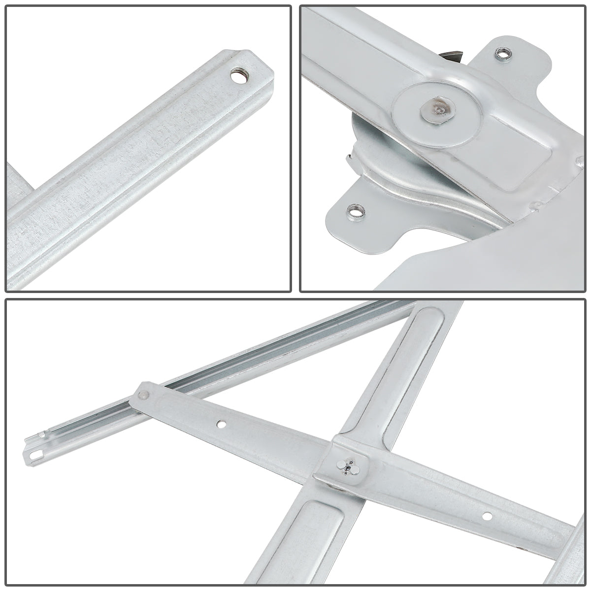 REGULADOR DE VENTANA WINDOW MOTORS & REGULATORS - METALLIC - 96-02 TOYOTA 4RUNNER - METALLIC - BARE STEEL/PLASTIC