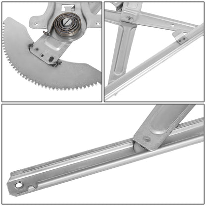 REGULADOR DE VENTANA WINDOW MOTORS & REGULATORS - METALLIC - 96-02 TOYOTA 4RUNNER - METALLIC - BARE STEEL/PLASTIC