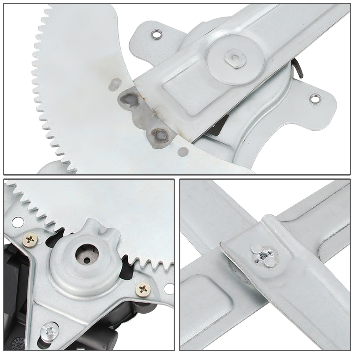 REGULADOR DE VENTANA WINDOW MOTORS & REGULATORS - METALLIC - 95-04 TOYOTA TACOMA - METALLIC - BARE STEEL/PLASTIC