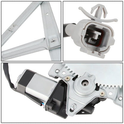 REGULADOR DE VENTANA WINDOW MOTORS & REGULATORS - METALLIC - 95-04 TOYOTA TACOMA - METALLIC - BARE STEEL/PLASTIC