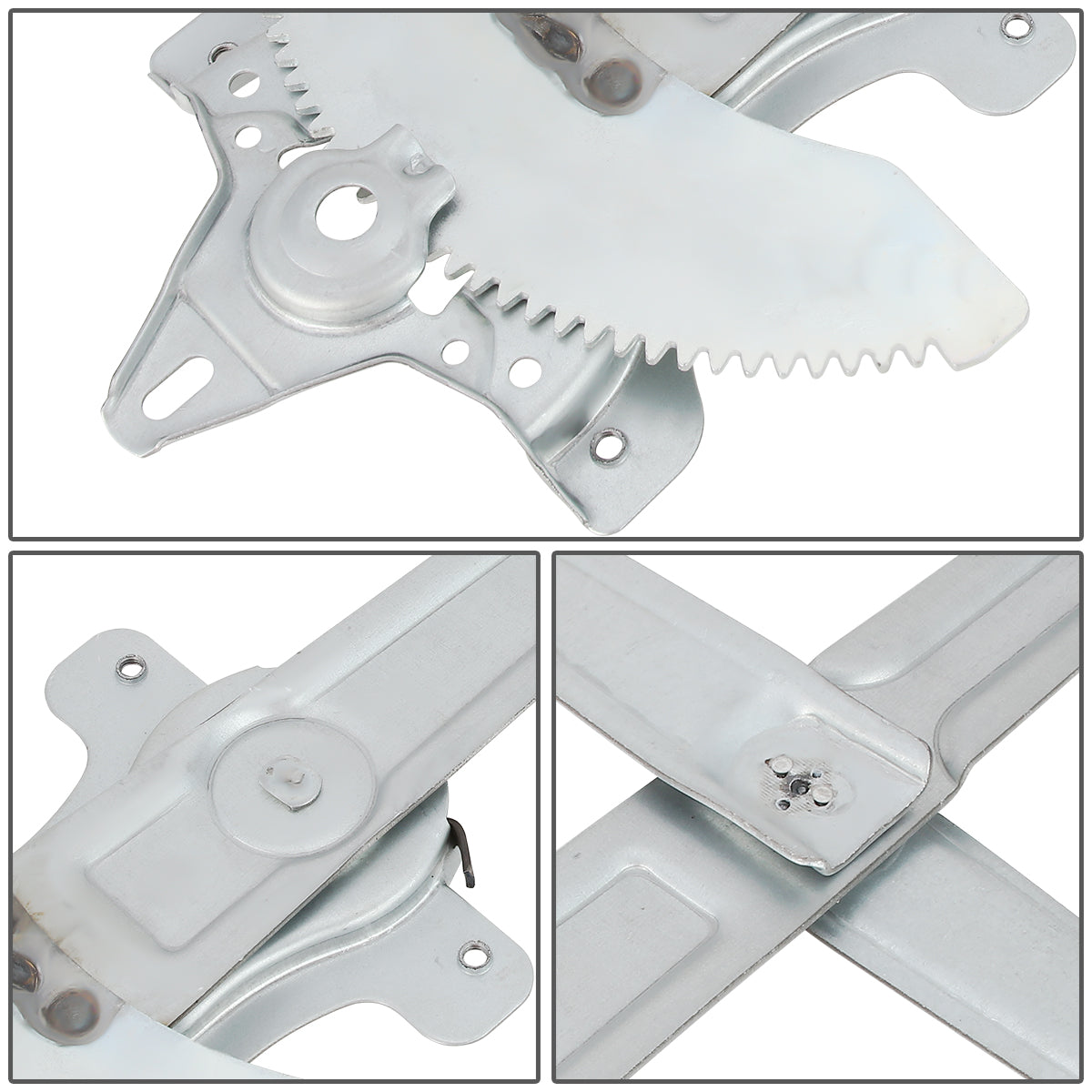 REGULADOR DE VENTANA WINDOW MOTORS & REGULATORS - METALLIC - 95-04 TOYOTA TACOMA - METALLIC - BARE STEEL/PLASTIC