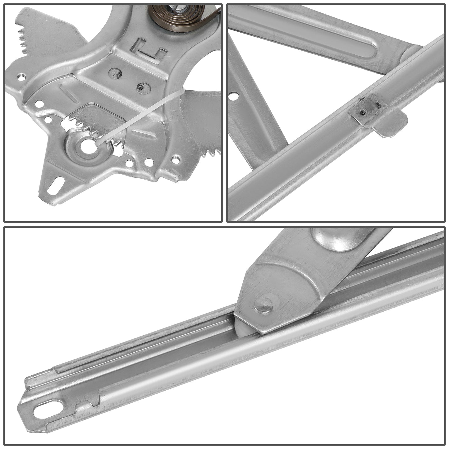REGULADOR DE VENTANA WINDOW MOTORS & REGULATORS - METALLIC - 95-04 TOYOTA TACOMA - METALLIC - BARE STEEL/PLASTIC