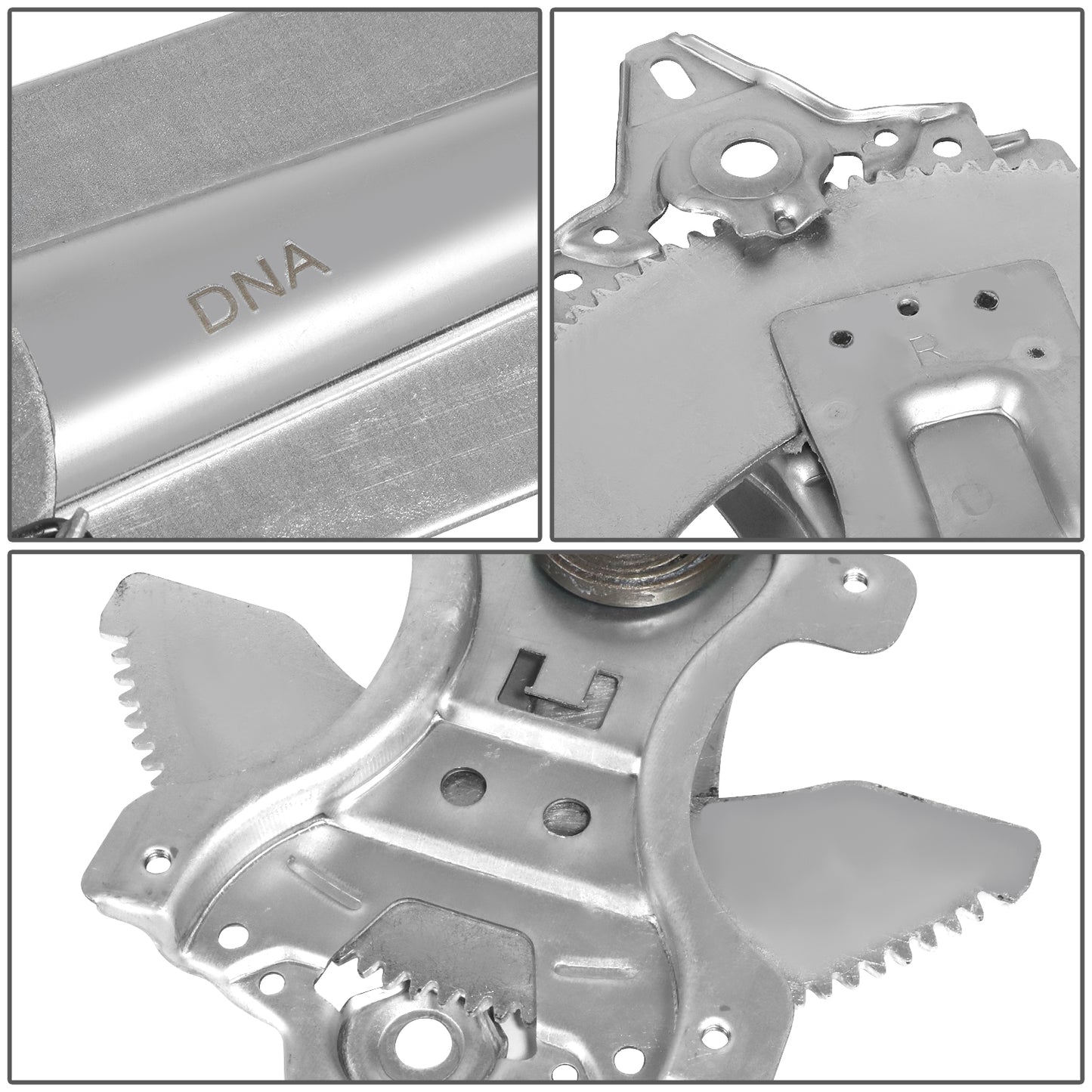 REGULADOR DE VENTANA WINDOW MOTORS & REGULATORS - METALLIC - 97-01 TOYOTA CAMRY - METALLIC - BARE STEEL/PLASTIC