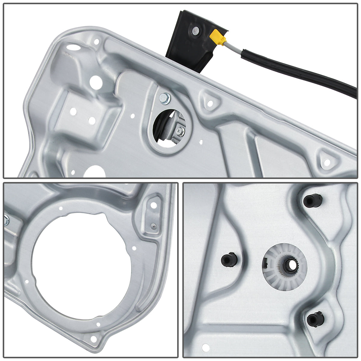 REGULADOR DE VENTANA WINDOW MOTORS & REGULATORS - METALLIC - 98-11 VOLKSWAGEN BEETLE HATCHBACK - METALLIC - BARE STEEL/PLASTIC