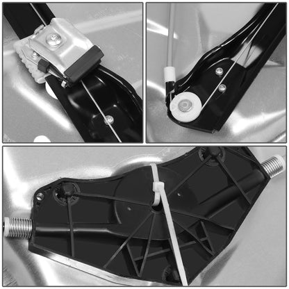 REGULADOR DE VENTANA WINDOW MOTORS & REGULATORS - METALLIC - 06-08 VOLKSWAGEN PASSAT - METALLIC - BARE STEEL/PLASTIC