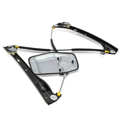 REGULADOR DE VENTANA WINDOW MOTORS & REGULATORS - METALLIC - 07-10 VOLKSWAGEN GOLF CITY/07-09 VOLKSWAGEN GTI/06-09 VOLKSWAGEN RABBIT - FITS 4-DOOR MODELS ONLY - METALLIC - BARE STEEL/PLASTIC