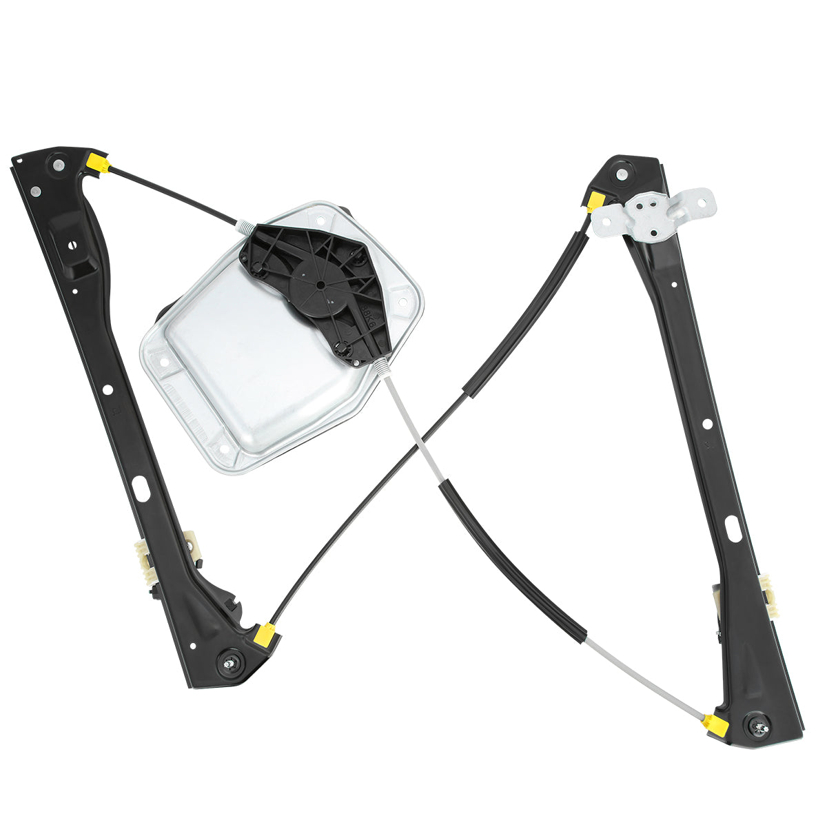 REGULADOR DE VENTANA WINDOW MOTORS & REGULATORS - METALLIC - 05-10 VOLKSWAGEN BORA/10 VOLKSWAGEN GLI/05-14 VOLKSWAGEN JETTA - FITS SEDAN / WAGON MODELS - METALLIC - BARE STEEL/PLASTIC