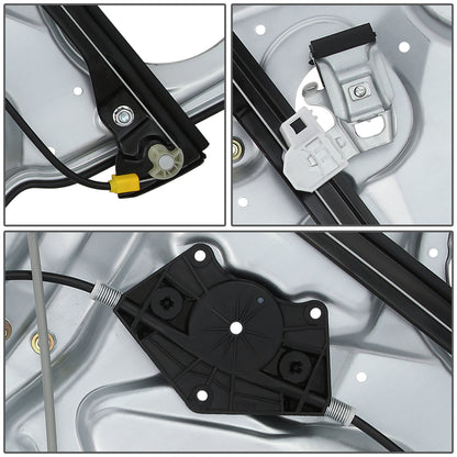 REGULADOR DE VENTANA WINDOW MOTORS & REGULATORS - METALLIC - 98-05 VOLKSWAGEN PASSAT - METALLIC - BARE STEEL/PLASTIC