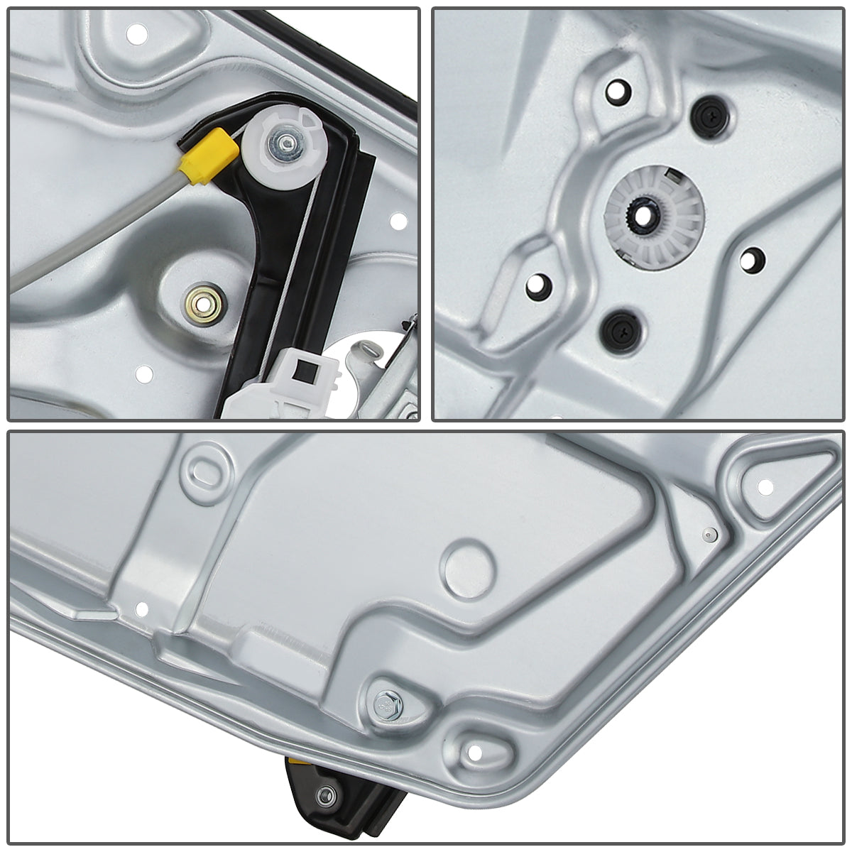 REGULADOR DE VENTANA WINDOW MOTORS & REGULATORS - METALLIC - 98-05 VOLKSWAGEN PASSAT - METALLIC - BARE STEEL/PLASTIC