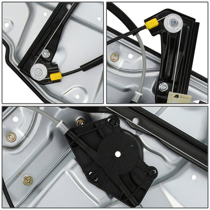 REGULADOR DE VENTANA WINDOW MOTORS & REGULATORS - METALLIC - 05 VOLKSWAGEN BORA/99-07,10 VOLKSWAGEN GOLF/99-06 VOLKSWAGEN JETTA - METALLIC - BARE STEEL/PLASTIC