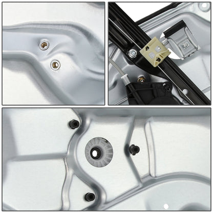 REGULADOR DE VENTANA WINDOW MOTORS & REGULATORS - METALLIC - 05 VOLKSWAGEN BORA/99-07,10 VOLKSWAGEN GOLF/99-06 VOLKSWAGEN JETTA - METALLIC - BARE STEEL/PLASTIC