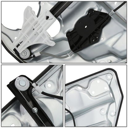 REGULADOR DE VENTANA WINDOW MOTORS & REGULATORS - METALLIC - 05 VOLKSWAGEN BORA/99-07, 10 VOLKSWAGEN GOLF/99-06 VOLKSWAGEN JETTA - METALLIC - BARE STEEL/PLASTIC