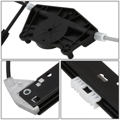 REGULADOR DE VENTANA WINDOW MOTORS & REGULATORS - METALLIC - 04-10 VOLKSWAGEN TOUAREG - METALLIC - BARE STEEL/PLASTIC