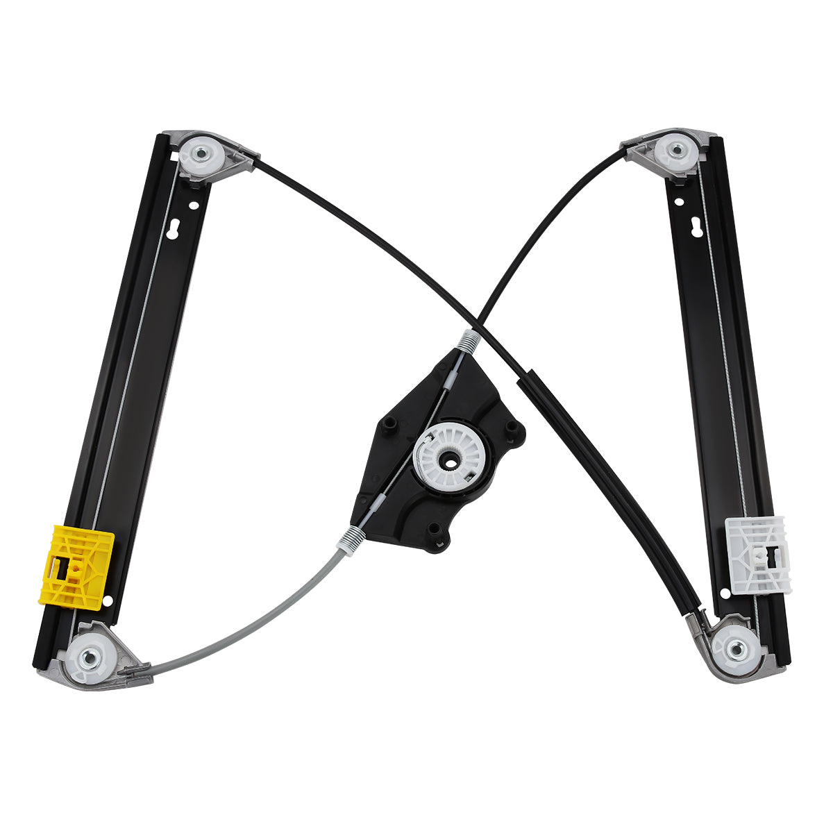 REGULADOR DE VENTANA WINDOW MOTORS & REGULATORS - METALLIC - 04-10 VOLKSWAGEN TOUAREG - METALLIC - BARE STEEL/PLASTIC