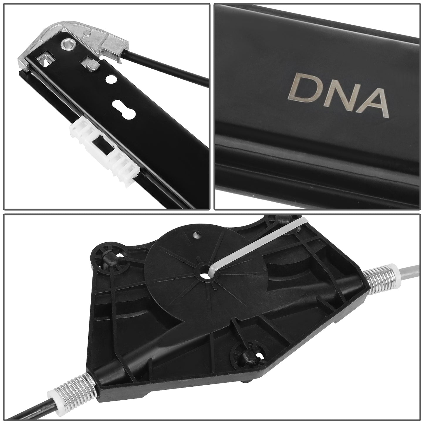 REGULADOR DE VENTANA WINDOW MOTORS & REGULATORS - METALLIC - 04-10 VOLKSWAGEN TOUAREG - METALLIC - BARE STEEL/PLASTIC