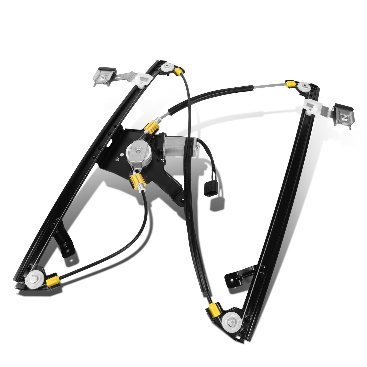 REGULADOR DE VENTANA WINDOW MOTORS & REGULATORS - METALLIC - 02-08 FORD EXPLORER/07-08 FORD EXPLORER SPORT TRAC/02-08 MERCURY MOUNTAINEER - METALLIC - BARE STEEL/PLASTIC