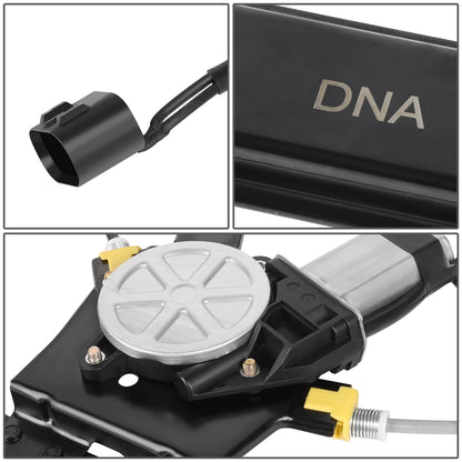 REGULADOR DE VENTANA WINDOW MOTORS & REGULATORS - METALLIC - 02-08 FORD EXPLORER/07-08 FORD EXPLORER SPORT TRAC/02-08 MERCURY MOUNTAINEER - METALLIC - BARE STEEL/PLASTIC