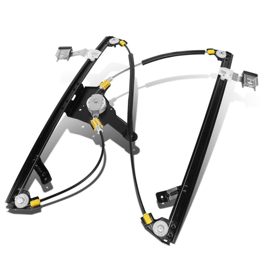 REGULADOR DE VENTANA WINDOW MOTORS & REGULATORS - METALLIC - 02-08 FORD EXPLORER/07-08 FORD EXPLORER SPORT TRAC/02-08 MERCURY MOUNTAINEER - FOR USE WITH BOSCH MOTOR & WHITE MOTOR HOUSING ONLY - METALLIC - BARE STEEL/PLASTIC