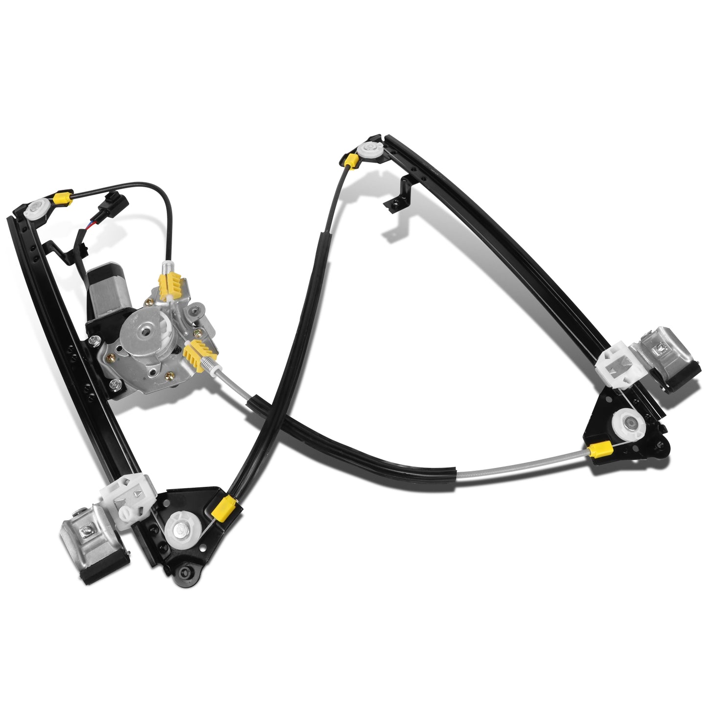 REGULADOR DE VENTANA WINDOW MOTORS & REGULATORS - METALLIC - 04-08 PONTIAC GRAND PRIX - METALLIC - BARE STEEL/PLASTIC