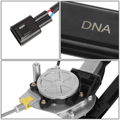 REGULADOR DE VENTANA WINDOW MOTORS & REGULATORS - METALLIC - 04-08 PONTIAC GRAND PRIX - METALLIC - BARE STEEL/PLASTIC