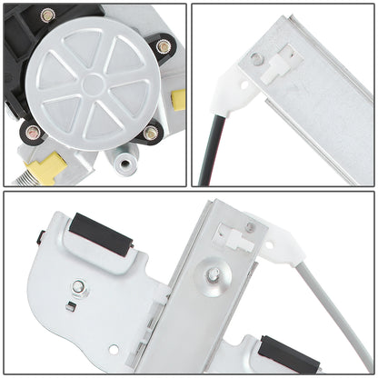 REGULADOR DE VENTANA WINDOW MOTORS & REGULATORS - METALLIC - 04-08 PONTIAC GRAND PRIX - METALLIC - BARE STEEL/PLASTIC