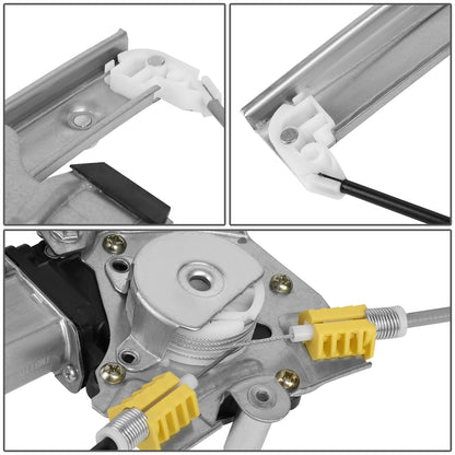 REGULADOR DE VENTANA WINDOW MOTORS & REGULATORS - METALLIC - 04-08 PONTIAC GRAND PRIX - METALLIC - BARE STEEL/PLASTIC