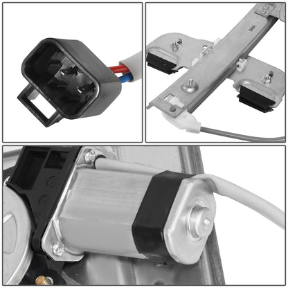 REGULADOR DE VENTANA WINDOW MOTORS & REGULATORS - METALLIC - 04-08 PONTIAC GRAND PRIX - METALLIC - BARE STEEL/PLASTIC