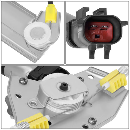 REGULADOR DE VENTANA WINDOW MOTORS & REGULATORS - JEEP GRAND CHEROKEE 1999-2000 - TO 03/09/00 - METALLIC - BARE STEEL / PLASTIC