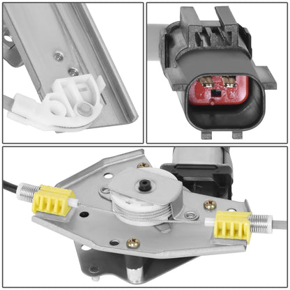 REGULADOR DE VENTANA WINDOW MOTORS & REGULATORS - JEEP GRAND CHEROKEE 1999-2000 - METALLIC - BARE STEEL / PLASTIC