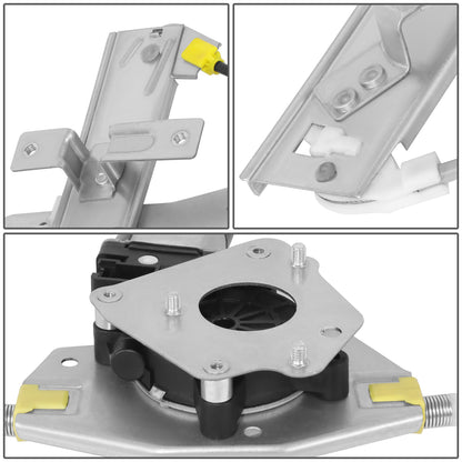 REGULADOR DE VENTANA WINDOW MOTORS & REGULATORS - JEEP GRAND CHEROKEE 1999-2000 - METALLIC - BARE STEEL / PLASTIC