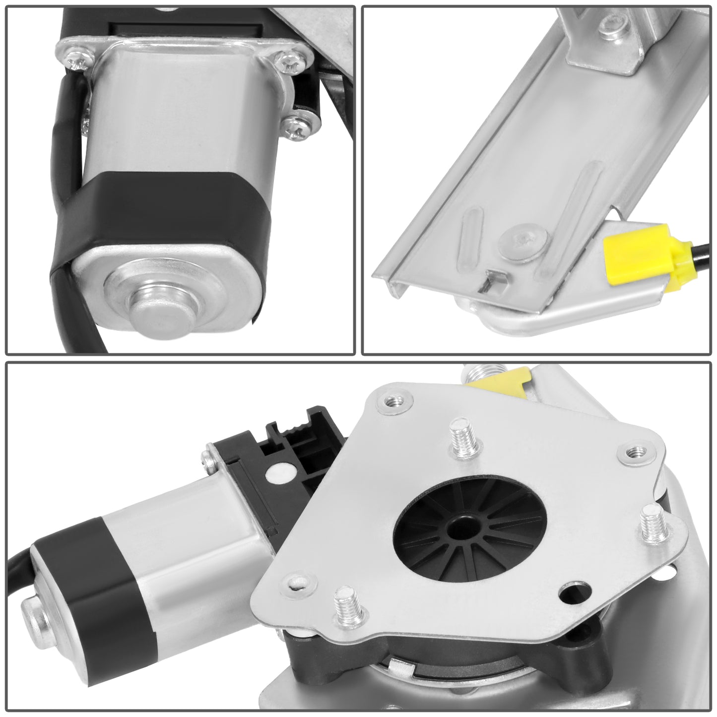 REGULADOR DE VENTANA WINDOW MOTORS & REGULATORS - JEEP GRAND CHEROKEE 1999-2000 - METALLIC - BARE STEEL / PLASTIC