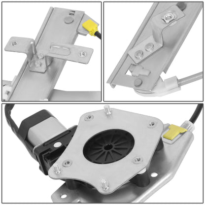 REGULADOR DE VENTANA WINDOW MOTORS & REGULATORS - JEEP GRAND CHEROKEE 2001-2004 - METALLIC - BARE STEEL / PLASTIC