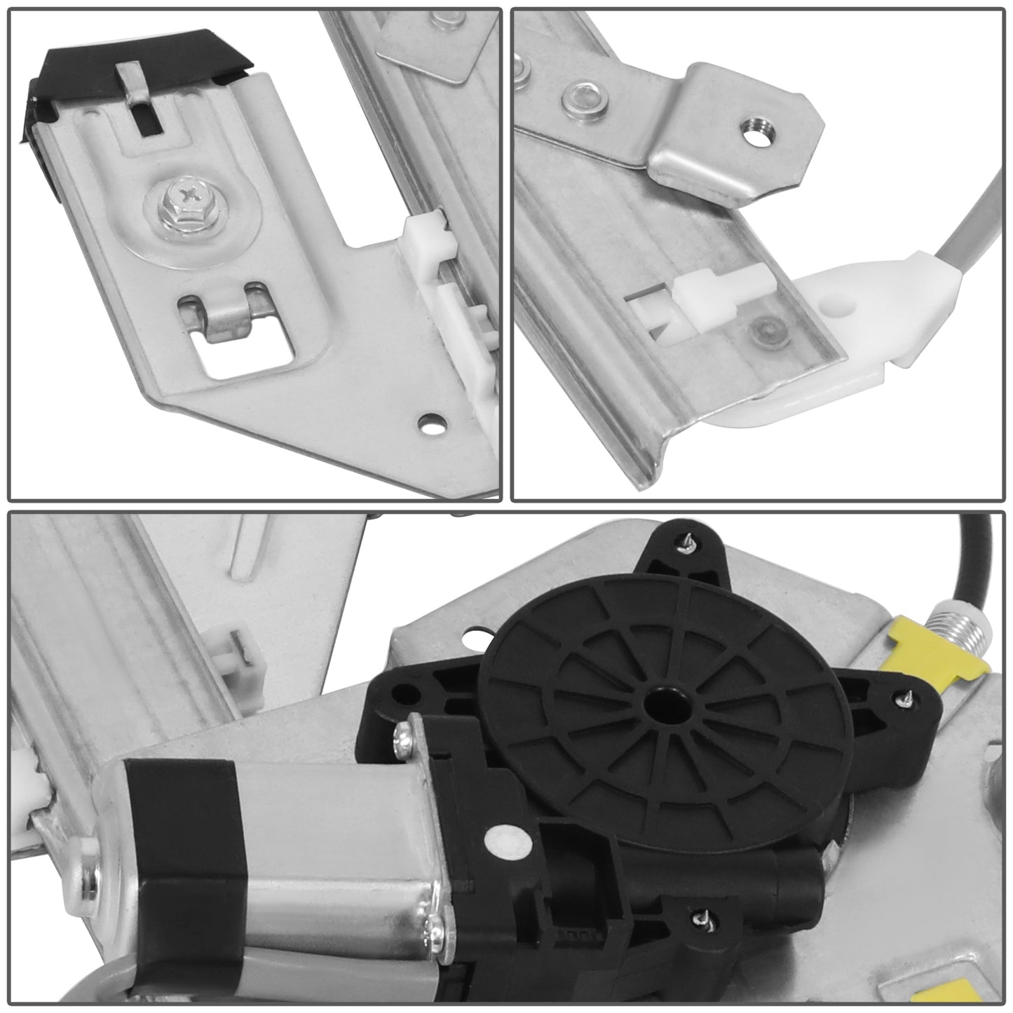 REGULADOR DE VENTANA WINDOW MOTORS & REGULATORS - CHRYSLER 300 2005-2010 / DODGE CHARGER 2006-2010 / DODGE MAGNUM 2005-2008 - METALLIC - BARE STEEL / PLASTIC
