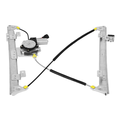 REGULADOR DE VENTANA WINDOW MOTORS & REGULATORS - CHRYSLER TOWN & COUNTRY 2008-2016 / DODGE GRAND CARAVAN 2008-2020 / RAM C/V 2012-2015 - W/ 6PIN CONNECTOR - W/ AUTO-UP - METALLIC - BARE STEEL / PLASTIC