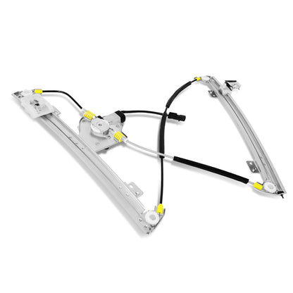 REGULADOR DE VENTANA WINDOW MOTORS & REGULATORS - CHRYSLER TOWN & COUNTRY 2008-2016 / DODGE GRAND CARAVAN 2008-2020 / RAM C/V 2012-2015 - W/ 2PIN CONNECTOR - METALLIC - BARE STEEL / PLASTIC