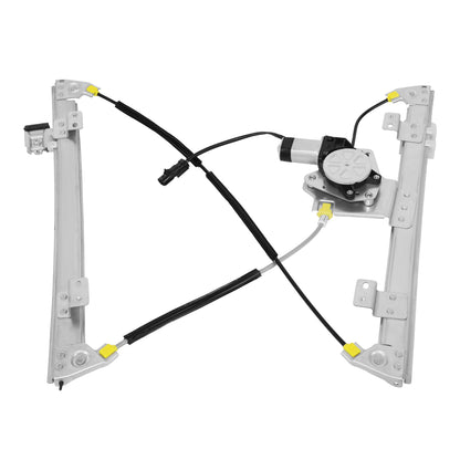 REGULADOR DE VENTANA WINDOW MOTORS & REGULATORS - CHRYSLER TOWN & COUNTRY 2008-2016 / DODGE GRAND CARAVAN 2008-2020 / RAM C/V 2012-2015 - W/ 2PIN CONNECTOR - METALLIC - BARE STEEL / PLASTIC