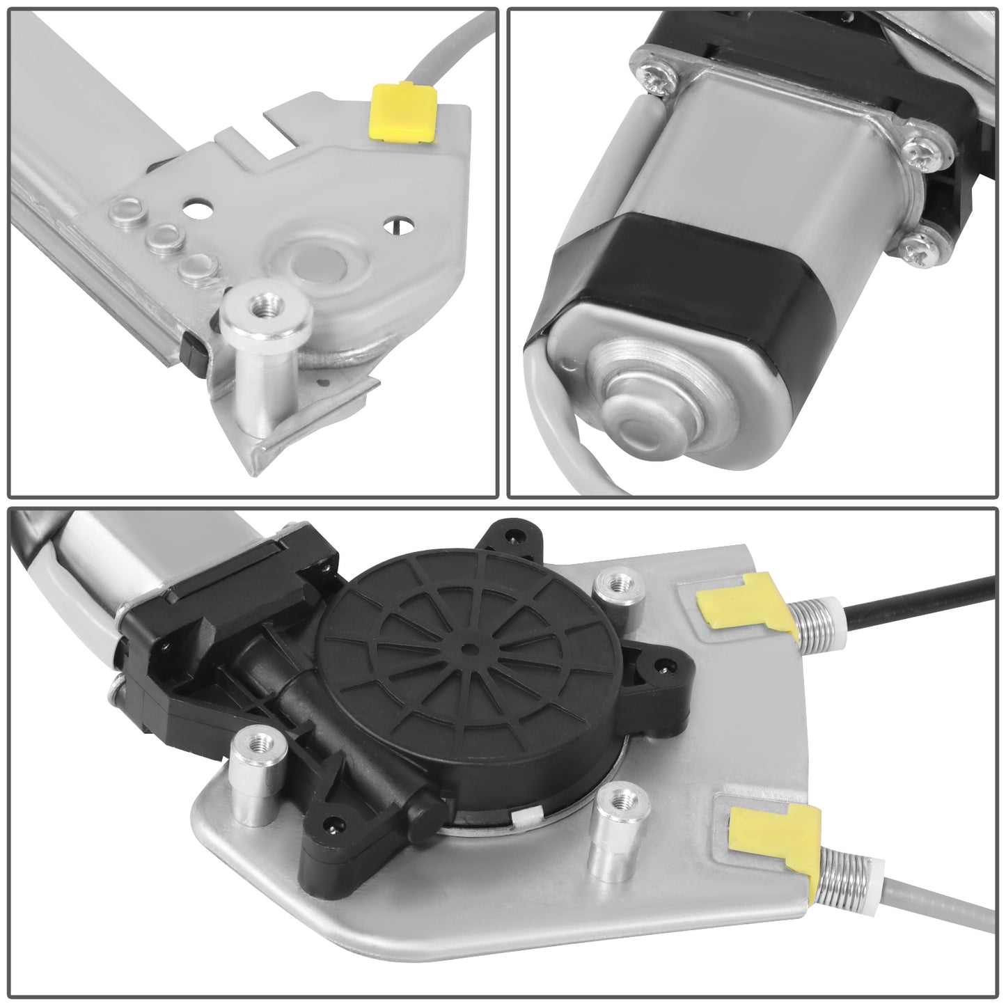 REGULADOR DE VENTANA WINDOW MOTORS & REGULATORS - DODGE CALIBER 2007-2012 - METALLIC - BARE STEEL / PLASTIC