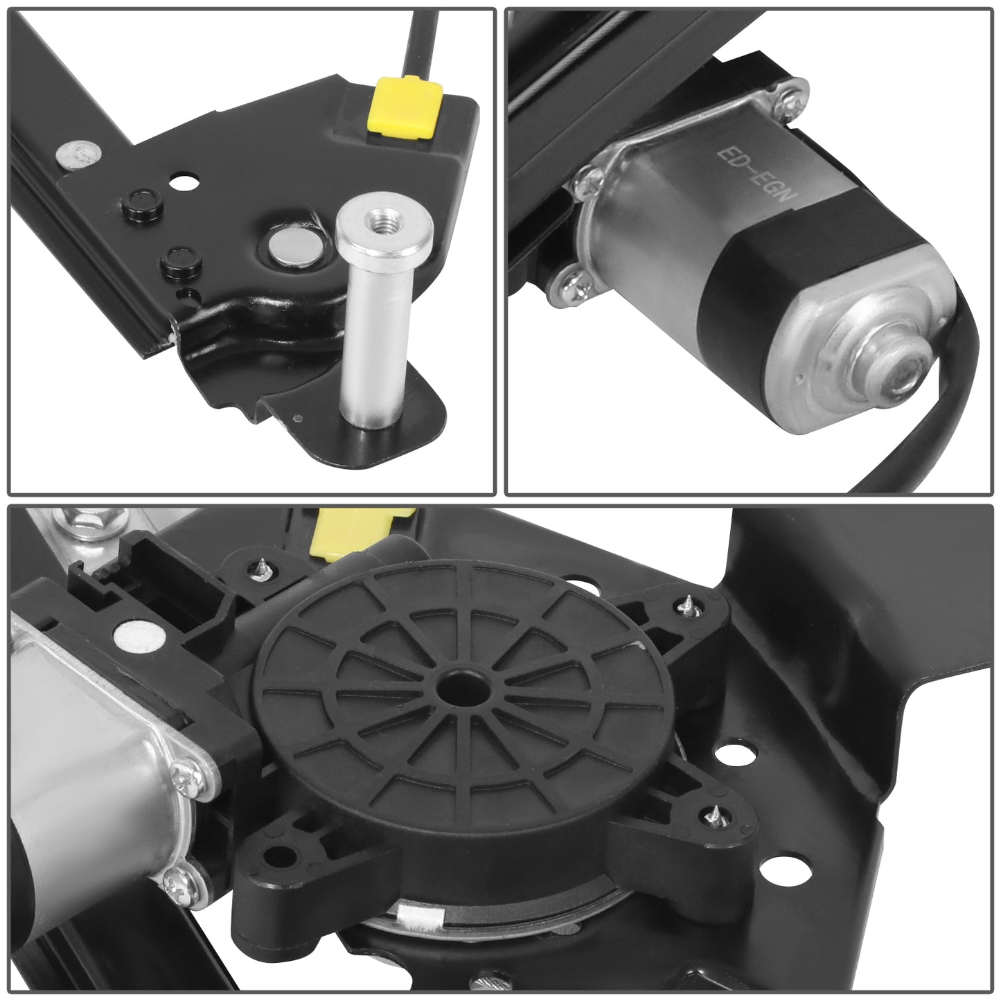 REGULADOR DE VENTANA WINDOW MOTORS & REGULATORS - DODGE CALIBER 2007-2012 - METALLIC - BARE STEEL / PLASTIC