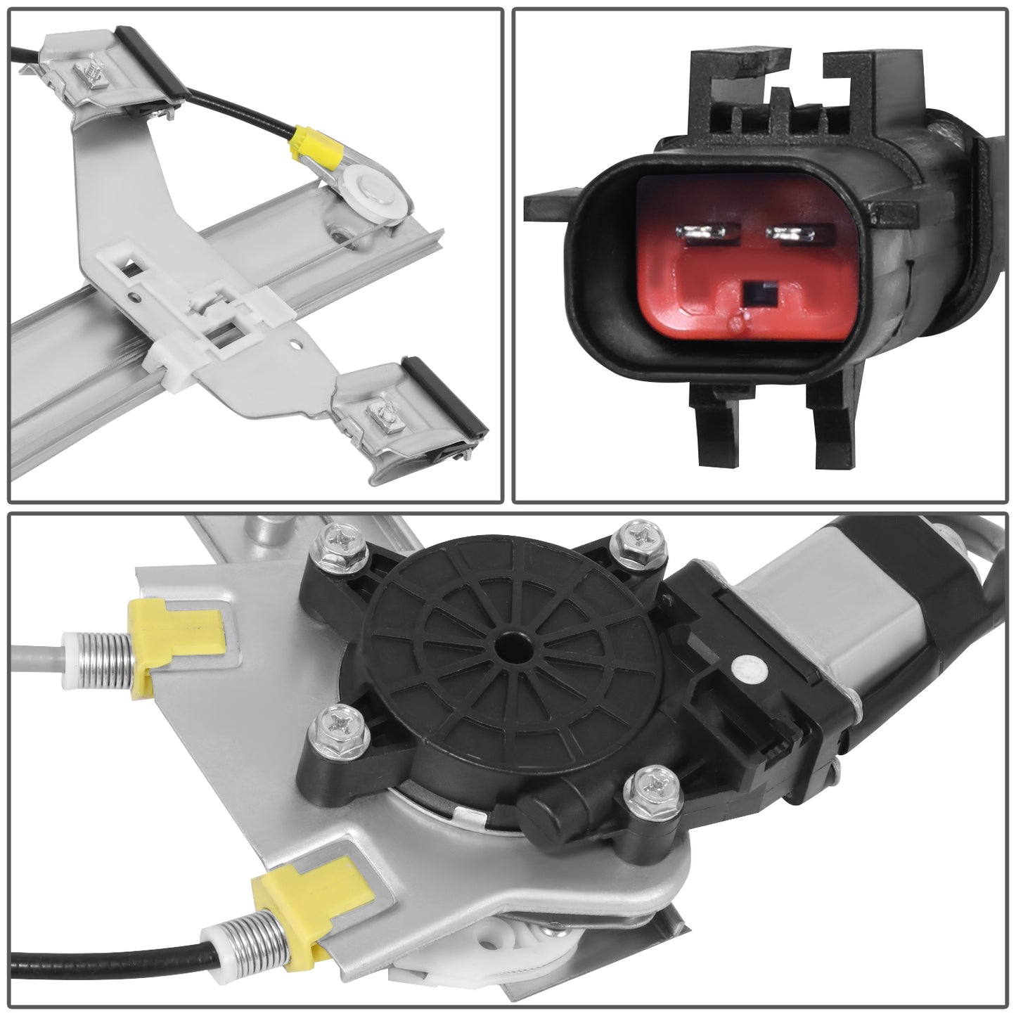 REGULADOR DE VENTANA WINDOW MOTORS & REGULATORS - CHRYSLER PT CRUISER 2006-2010 - METALLIC - BARE STEEL / PLASTIC