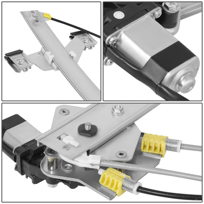 REGULADOR DE VENTANA WINDOW MOTORS & REGULATORS - CHRYSLER PT CRUISER 2006-2010 - METALLIC - BARE STEEL / PLASTIC
