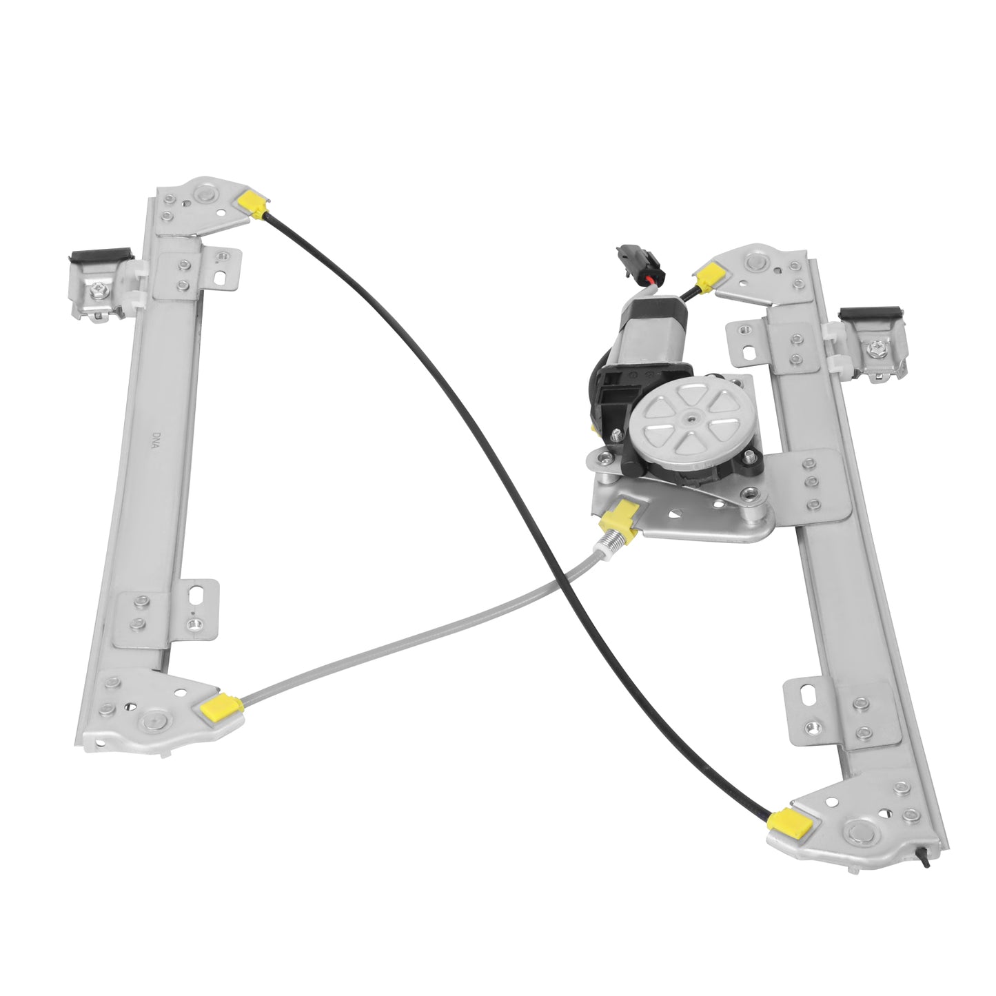 REGULADOR DE VENTANA WINDOW MOTORS & REGULATORS - CHRYSLER SEBRING 2007-2010 - SEDAN - W/ 2PIN CONNECTOR - METALLIC - BARE STEEL / PLASTIC