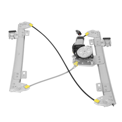 REGULADOR DE VENTANA WINDOW MOTORS & REGULATORS - CHRYSLER SEBRING 2007-2010 - SEDAN - W/ 2PIN CONNECTOR - METALLIC - BARE STEEL / PLASTIC