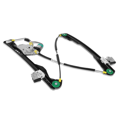 REGULADOR DE VENTANA WINDOW MOTORS & REGULATORS - FORD FOCUS 2000-2007 - LX, SE, ZX4, ZX5, ZXW - METALLIC - BARE STEEL / PLASTIC