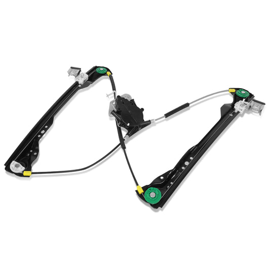 REGULADOR DE VENTANA WINDOW MOTORS & REGULATORS - FORD FOCUS 2000-2007 - MANUAL WINDOWS - METALLIC - BARE STEEL / PLASTIC